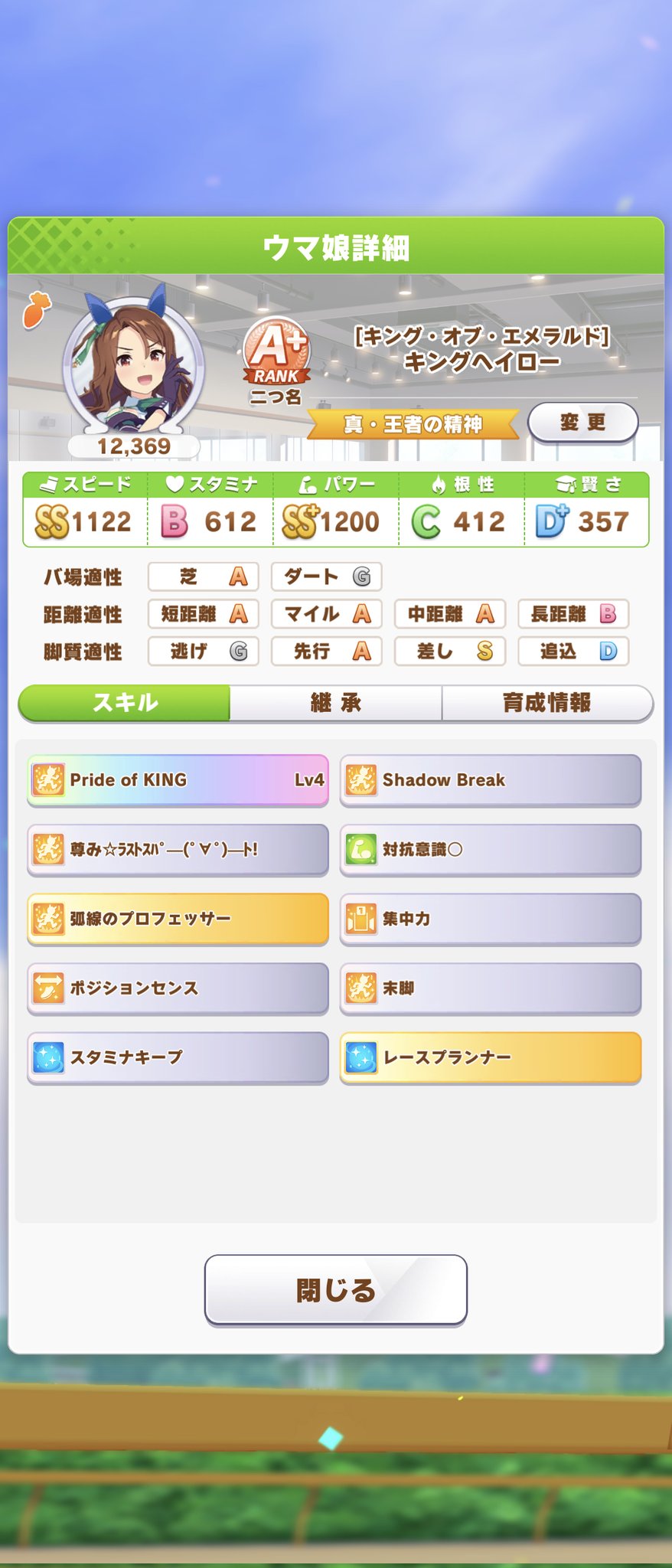 マロン ヒシアマゾン育成 １着の勝利ポーズは歩き去る横顔 珍しい ウマ娘 T Co Te37kqgmhm Twitter