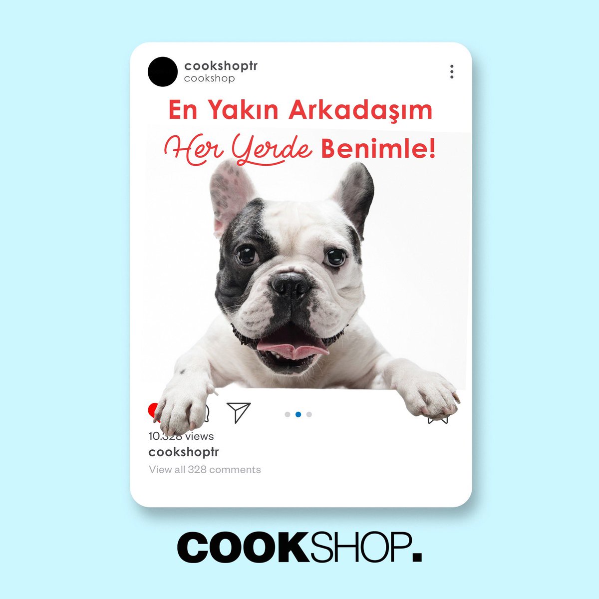 Onlar olmadan boğazımızdan geçmezdi.🥰 İstediğin COOKSHOP.’ta en yakın arkadaşın hep yanında. 🐶🐱🐰

COOKSHOP. ailesi olarak tüm şubelerimizde hayvan dostu mekan prensibini benimsiyoruz.

4 Ekim Hayvanları Koruma Günü kutlu olsun!

#cookshop #4ekimhayvanlarıkorumagünü