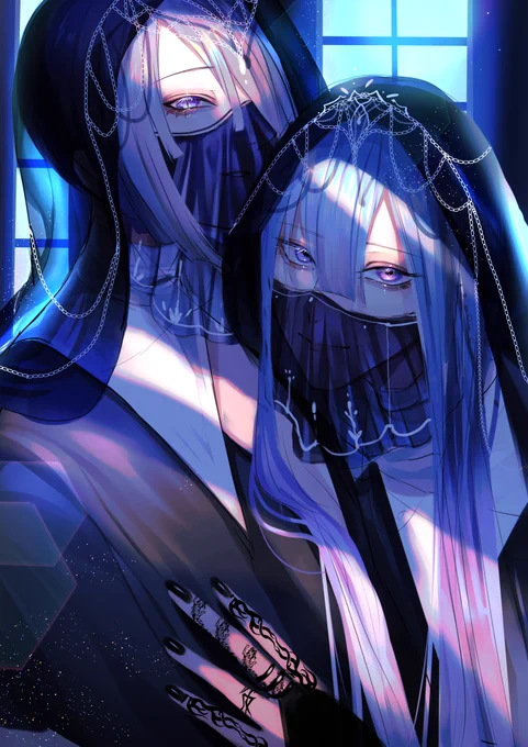 深夜にしか出会えない、怪しいシスター達がいるらしい #創作 