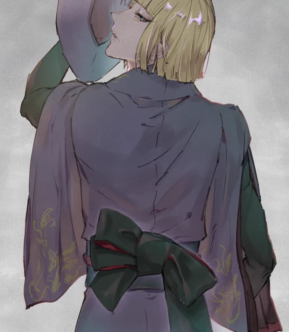 🏹mmdを腕組んで舐め回すように見てたんだ…よくよく考えたらあのマッチョボーテボディな腰にリボン付いてるの最高にかわいいよなと再確認しました。報告以上であります 