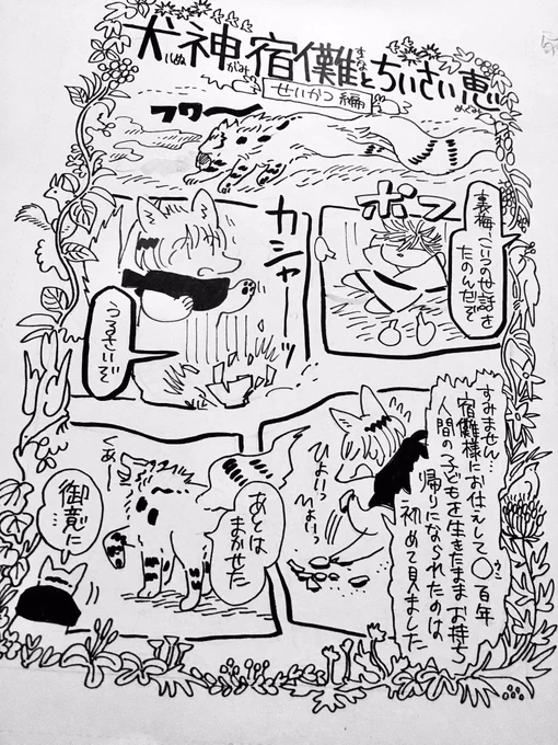 ファンシーな扉絵 