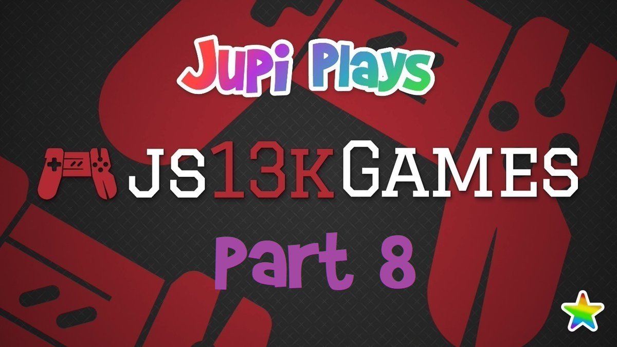 Jupiter (@jupiter_hadley) on Twitter photo Check out part 8 of my #JS13k Games compilation video series!
youtu.be/xwlkiXm0qtI
Games by: <a href="/namibcoder/">Johan Strydom</a> <a href="/marcoffernandes/">Marco Fernandes</a> <a href="/razh/">razh</a> <a href="/vicksonzero/">Dickson Chui</a> <a href="/Totenbot/">Patricio Morel</a> <a href="/jacksonfrankl/">Jackson Frankland</a> Check out part 8 of my #JS13k Games compilation video series!
youtu.be/xwlkiXm0qtI
Games by: <a href="/namibcoder/">Johan Strydom</a> <a href="/marcoffernandes/">Marco Fernandes</a> <a href="/razh/">razh</a> <a href="/vicksonzero/">Dickson Chui</a> <a href="/Totenbot/">Patricio Morel</a> <a href="/jacksonfrankl/">Jackson Frankland</a>