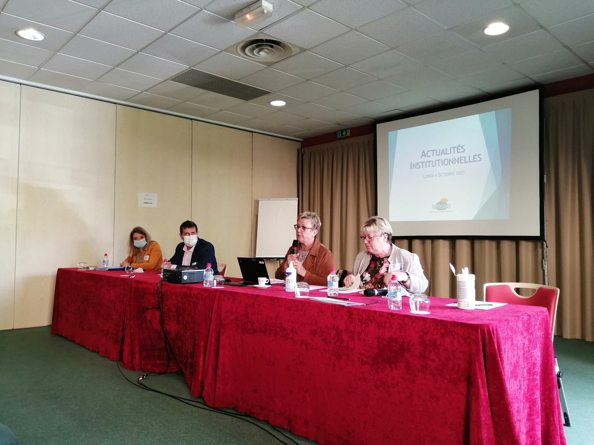 55ème Journée de L'UMSAO débute ce jour. Une assemblée générale qui rassemble les 6 caisses MSA de l'ouest. Un carrefour de réflexion et de concertation autour de la formation des salariés et des élus MSA. #msa #assembleegenerale2020