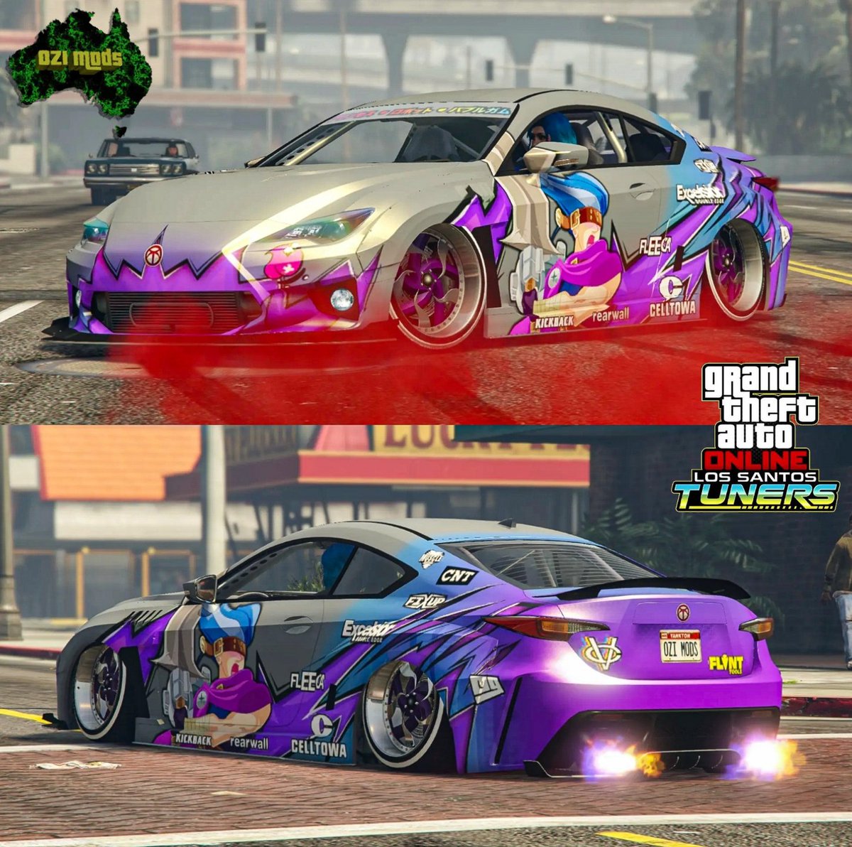 ozimods's tweet photo. Weekly Prize Ride Giveaway ๐ Two Tex Vectre on LikLiks ๐ Massive Shoutout to @DJBisGOD For His Ozimods Creation ๐ฆ๐บ Available Now From Our Trusted Distributors ๐ #ozimods #prizeride #Giveaways #GTAOnline #XboxSeriesX #vectre #lexus https://t.co/uiY9GdFJwg