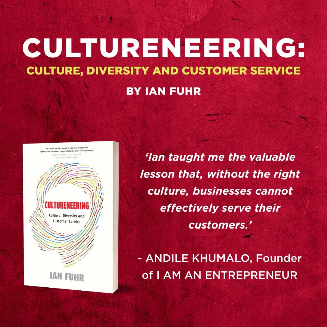 HatchInstitute_'s tweet photo. A new book from entrepreneur @ian_fuhr, #Cultureneering is for every leader looking to drive real growth for the people in their organisations. It gives insights into the unbreakable link between culture, diversity and customer service:
https://t.co/dQeJzHDmwx

Out this October! https://t.co/T6kyivZZA5
