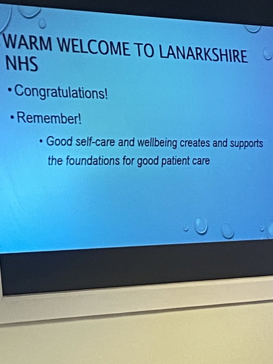 Fantastic message from Michelle our spiritual care colleague #nqn #well being ⁦<a href="/margot_russell/">Margot Russell</a>⁩ ⁦<a href="/AnneLeitch12/">Anne</a>⁩ ⁦<a href="/NHSLanarkshire/">NHS Lanarkshire</a>⁩