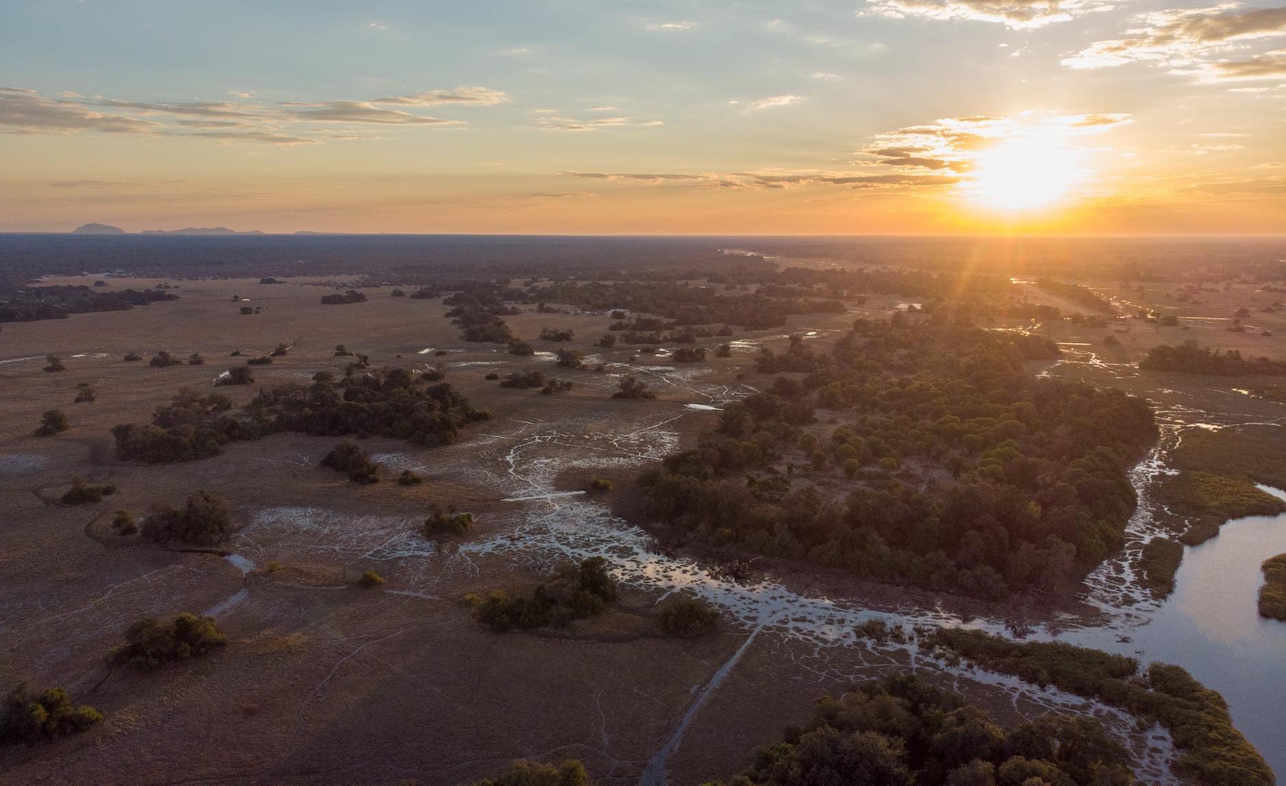 The Desert and Delta of Australia