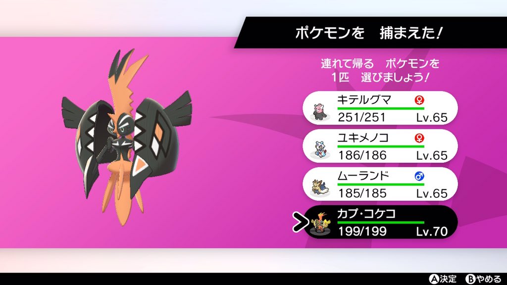 色違いカプ コケコ Twitter Search Twitter