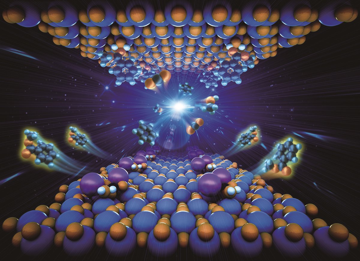 ChemCommun's tweet photo. Did you see this #ChemCommCover? Read 'Mechanistic investigation of benzene esterification by K2CO3/TiO2: the catalytic role of the multifunctional interface' by Guanna Li, Evgeny Pidko @EPidko & first author, Jittima Meeprasert
#openaccess 🔓➡ https://t.co/ncS2mEw7YI https://t.co/ZbSE6QkJYq