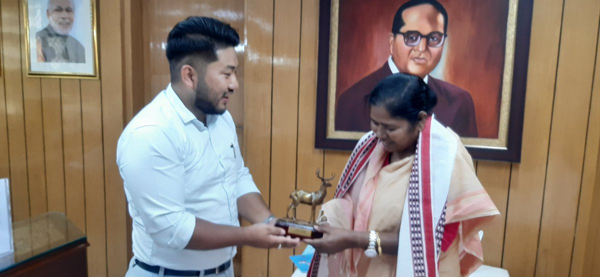 Kritinganba Leishangthem (@kritinganba) on Twitter photo With Smt <a href="/PratimaBhoumik/">Pratima Bhoumik</a> ji (Hon'ble Union Minister of State for Social Justice and Empowerment) and Co Incharge of Manipur General Assembly Election at her Office at Shastri Bhawan, New Delhi
<a href="/BJP4Manipur/">BJP Manipur</a> <a href="/bjpmanipurIT/">IT Department BJP Manipurᅠᅠᅠᅠᅠᅠᅠᅠᅠᅠᅠᅠᅠᅠᅠ</a> <a href="/VungzaginValte/">Vungzagin Valte</a> <a href="/AShardaDevi/">Adhikarimayum Sharda Devi</a> With Smt <a href="/PratimaBhoumik/">Pratima Bhoumik</a> ji (Hon'ble Union Minister of State for Social Justice and Empowerment) and Co Incharge of Manipur General Assembly Election at her Office at Shastri Bhawan, New Delhi
<a href="/BJP4Manipur/">BJP Manipur</a> <a href="/bjpmanipurIT/">IT Department BJP Manipurᅠᅠᅠᅠᅠᅠᅠᅠᅠᅠᅠᅠᅠᅠᅠ</a> <a href="/VungzaginValte/">Vungzagin Valte</a> <a href="/AShardaDevi/">Adhikarimayum Sharda Devi</a>