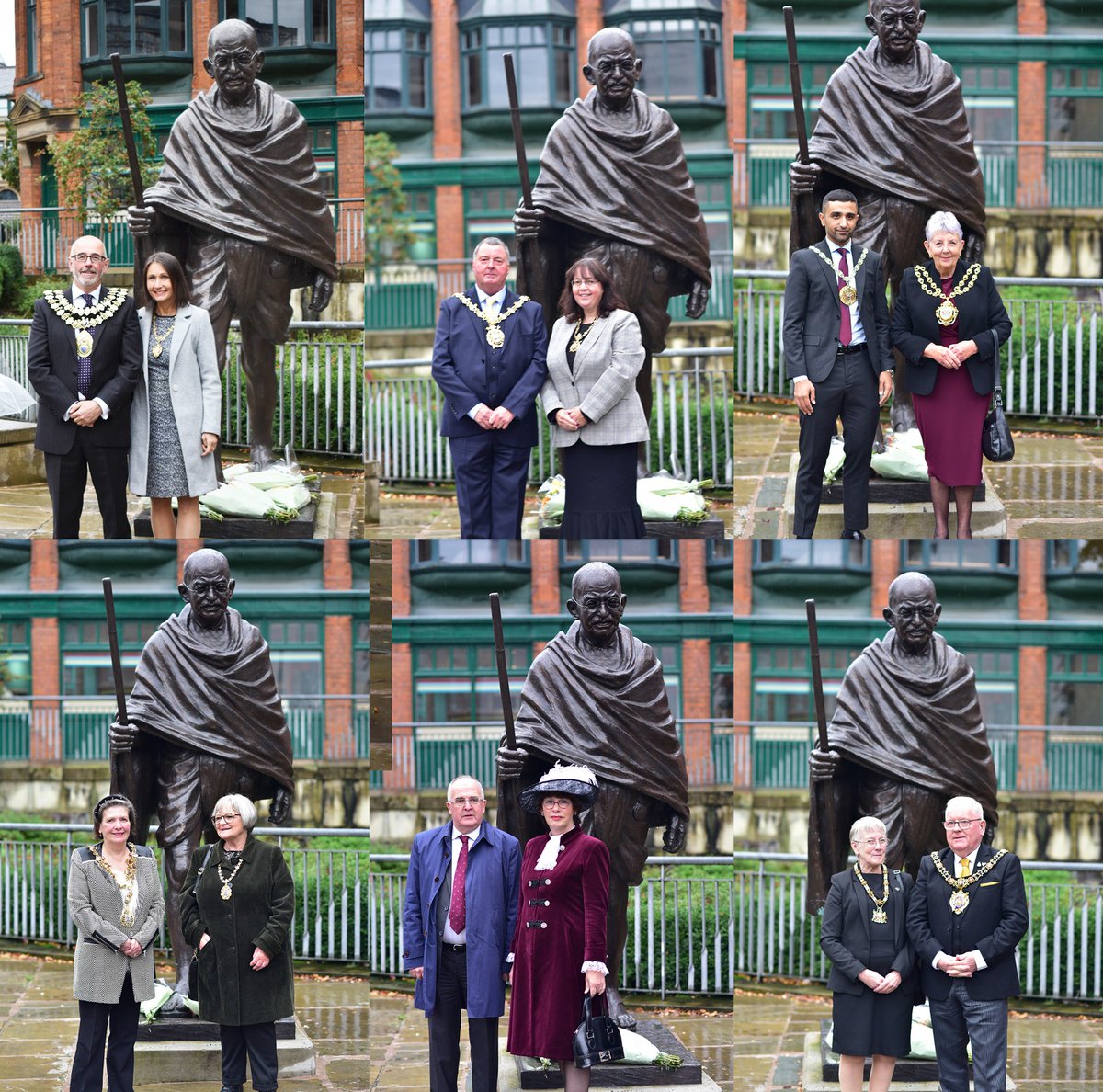 SRMDharampur's tweet photo. .@SRMDharampur together with @ManCathedral and supported by @ManCityCouncil, @HCI_London, and @MCRIndia commemorated the birth anniversary of #MahatmaGandhi on Saturday 2nd October in Manchester through an Interfaith Celebration of Non-Violence, Peace, Unity, Compassion &amp; Hope. https://t.co/HKAzUevAbW