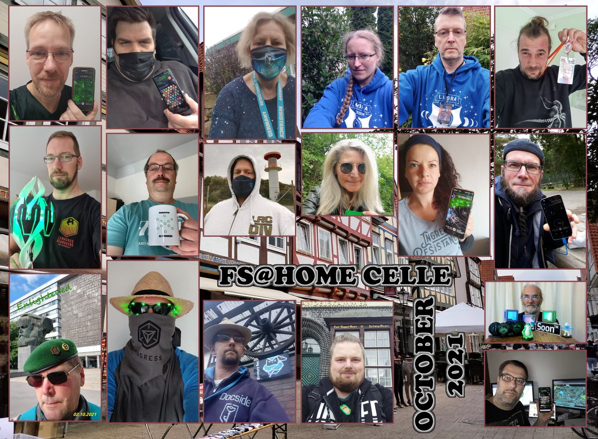Llamazap's tweet photo. FS@Home Celle, October 2021. 49 attendees. #Ingress #IngressFS #IngressFSatHome https://t.co/ztS9XuETur