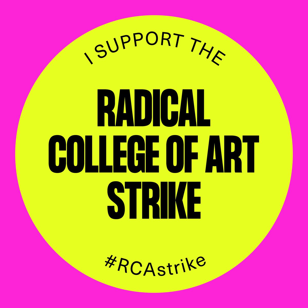 Solidarity with <a href="/RcaUcu/">Royal College of Art UCU ✊</a> who are on strike today &amp; tomorrow. #RCAstrike #RCA
