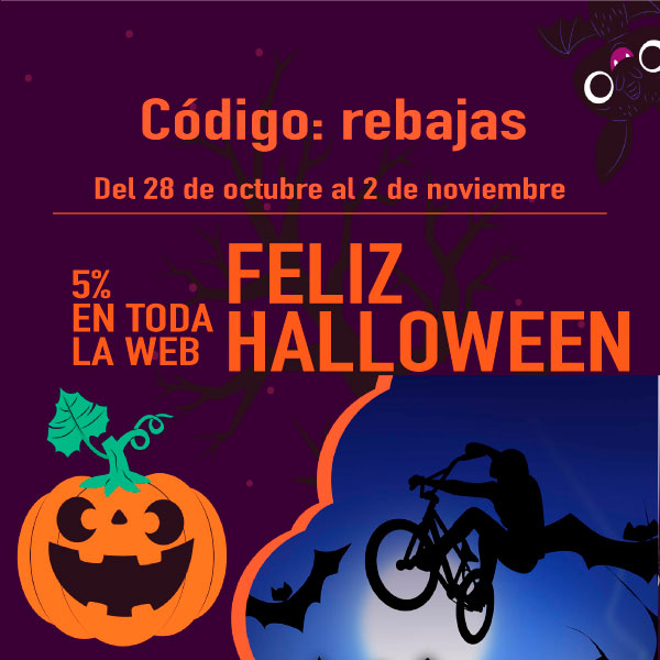 componentesbici's tweet photo. Se acerca Halloween y para celebrarlo os traemos un super terrorífico descuento en nuestra web🎃

#halloween2021 #descuento #new #bikers #CBBshop #lovebike #bikelife #fixielove #BICICLETA #diadelturismo  #ciclismourbano https://t.co/TeJxUzONMh