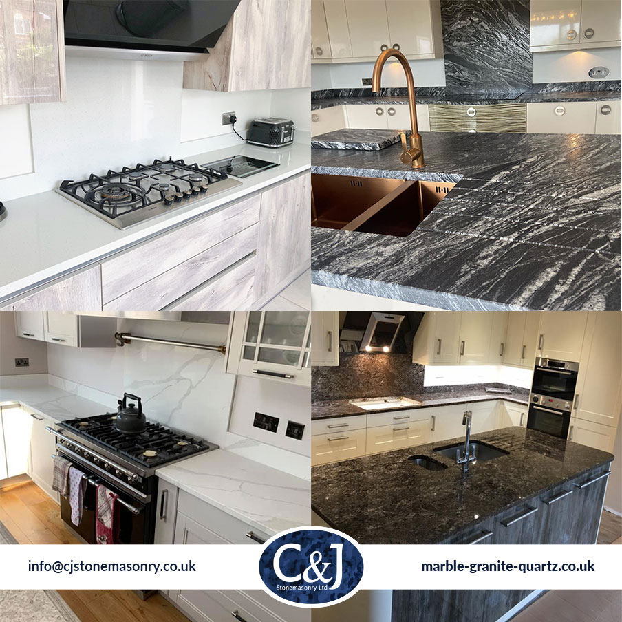 CJStonemasonry's tweet photo. Why Choose C&J?
From the moment you decide on a new worktop we're there for you, with advice, ideas and everything you need to get your dream kitchen. Our service is second-to-none and our work is outstanding.
https://t.co/sDQFR05pdf
#graniteworktop #quartzworktop #dreamkitchen https://t.co/aQN5S6u2b5