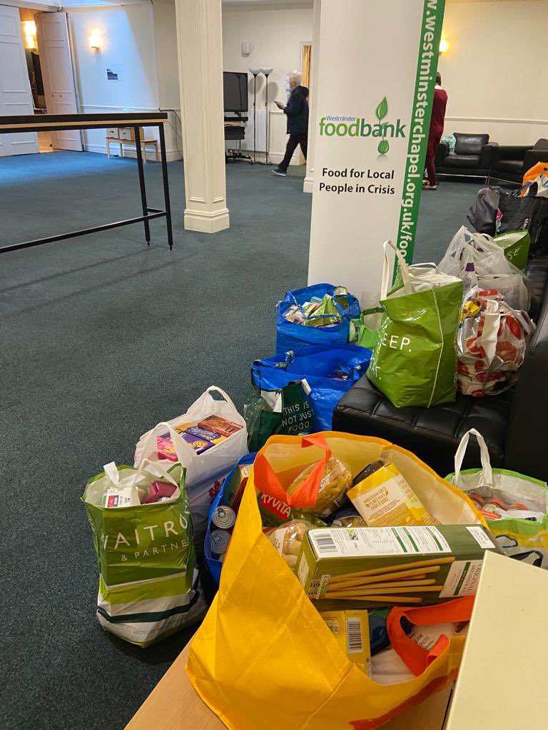 Weekly round up 1: The first of our Harvest donations came from Oratory! Thank you! #trusselltrust.org

#foodbanks
#foodbanksuk
#foodpovertyuk
#helpout
#donationswelcome