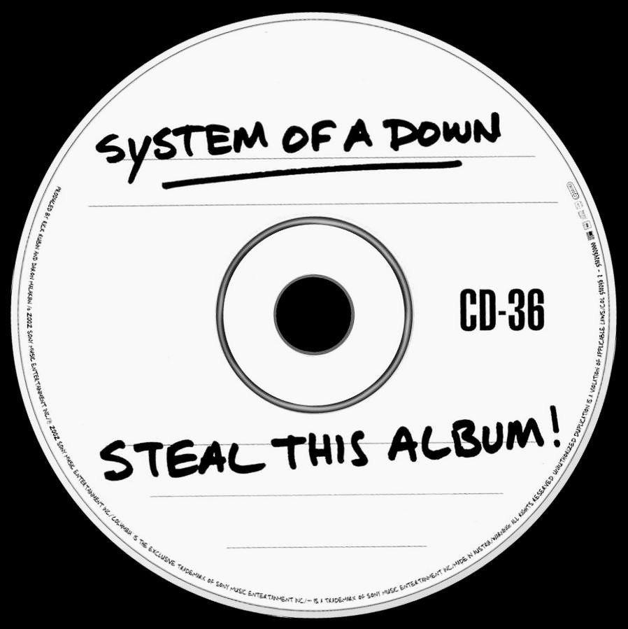 thescarecid's tweet photo. ALBUM 41 (10-3-21)
Steal This Album - System of a Down
yes at 6:15 AM im posting this cuz i passed out after doing it
#dailyalbum #soad #ieaiaio #chicnstu #numetal #stealthisalbum https://t.co/8shZcEFbjJ