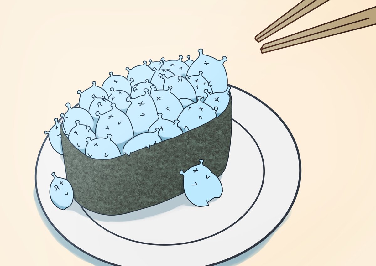「そういや寿司ネタをシリーズ化したい 」|海鼠のイラスト