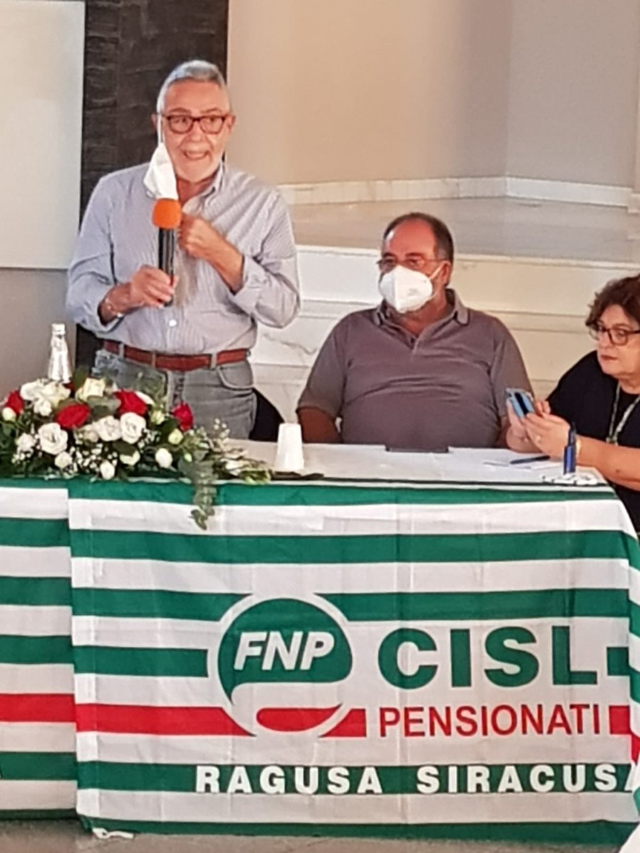 polizzi_vito's tweet photo. Assemblea @FNPCISL_RGSR zona Comiso-Vittoria -Acate resoconto e rilancio dell’attività sindacale intervento conclusivo del Segretario Generale @FNPCISLSicilia @AlfioGiulio “i sindacalisti Profeti che portano avanti le istanze e i bisogni della gente” per una società più giusta. https://t.co/bqsbN8RYm9