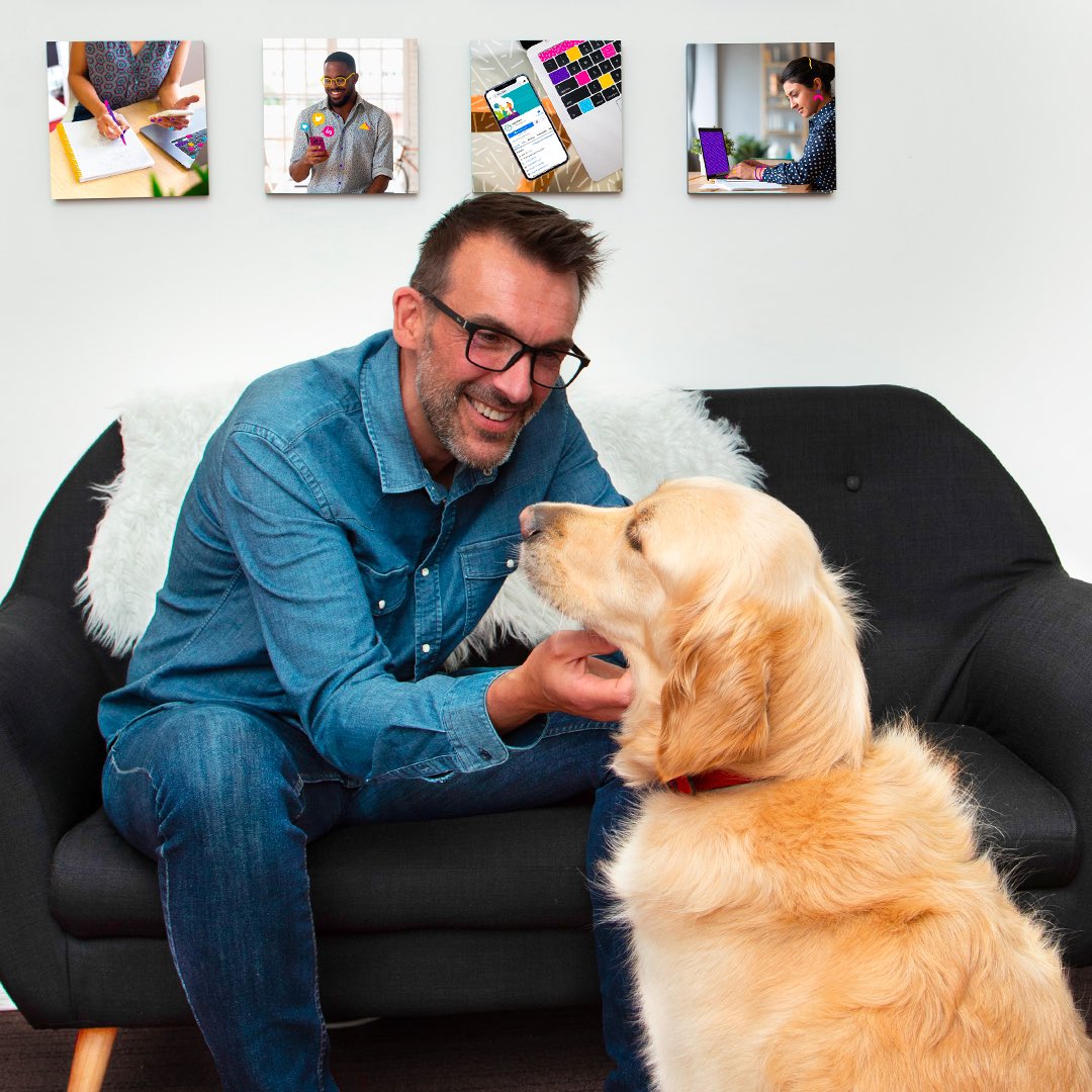 agentdecom's tweet image. À l'occasion de la journée mondiale des animaux, Franck, notre community manager et Maïka, notre mascotte, ont posé sous leur meilleur jour ☀️
#petatwork #Entrepreneurship