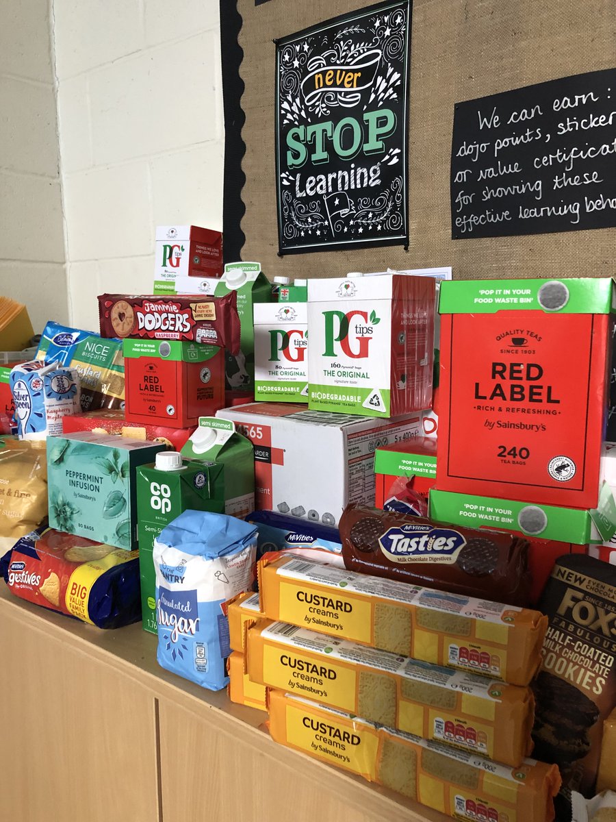 CeChawton's tweet photo. Thank you to all of our families who donated to our Harvest Festival collection: 'A Nice Cup of Tea' in aid of @WinShelter 
The goodies will be brought to the shelter as soon as we can. https://t.co/EGLVm6KvhV