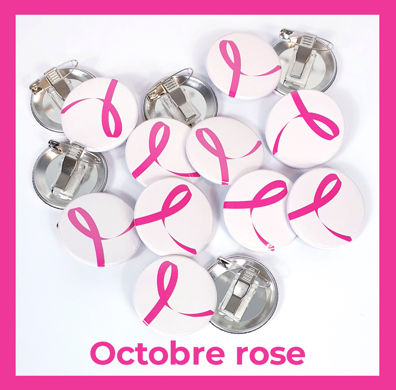 Badges_indep's tweet photo. Des badges pour #OctobreRose : Le #dépistage peut sauver des vies.
 #Cesseinsjytiens #Cancer #OctobreRose2021 https://t.co/AzLtlj0E6x