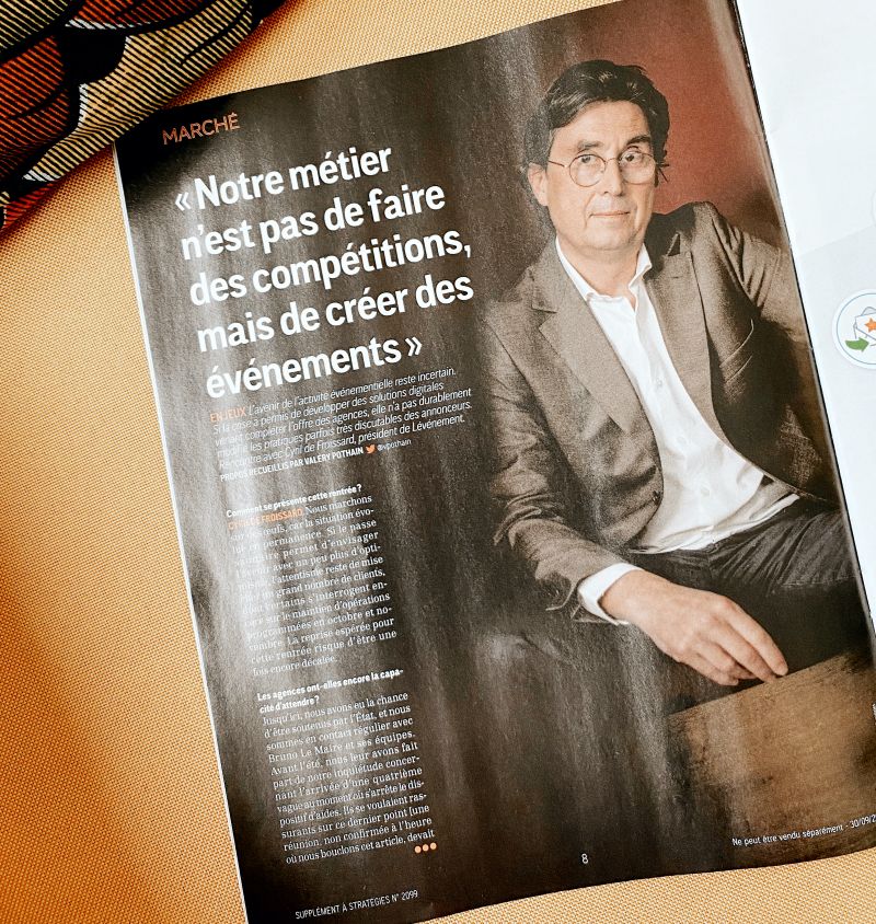"Il y a beaucoup trop d'appels d'offres &amp; de consultations qui mobilisent 5 ou 6 agences pour un budget famélique. Pour sortir de cette situation, les agences doivent avancer collectivement en refusant l'inacceptable".<a href="/C_deFroissard/">Cyril de Froissard</a>, dans le Hors-série EVENT <a href="/Strategies/">Strategies</a>