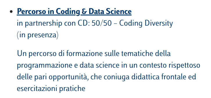 CD: 50/50 - Coding Diversity tweet media