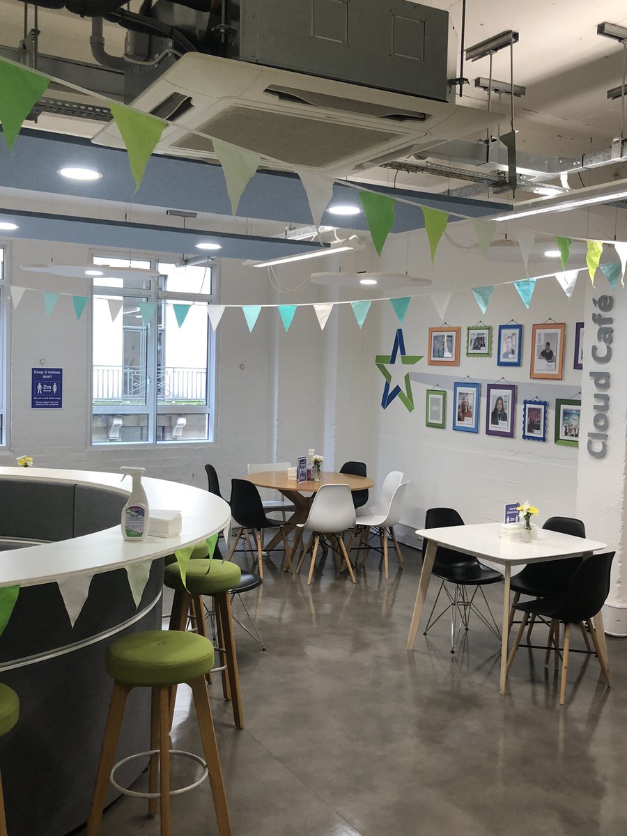 ChrisWatsonCMS's tweet photo. A job well done by our People Operations team to brighten up the Worship Street office and bring us a few snacks to keep us going today and to welcome back those who haven’t ventured into the office yet. Thank you. #LifeAtCMS https://t.co/g42bBLaqJ7