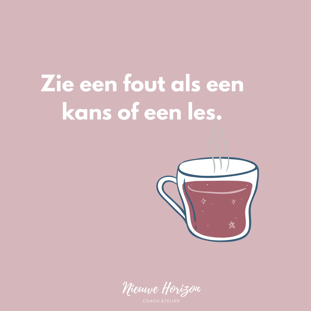 Ben jij geremd omdat je bang bent om fouten te maken?
Eigenlijk kun je alleen maar leren om iets goed te doen door het 100x fout te doen. Het is een leerproces. Wist je dat de grootste ontdekkingen zijn gedaan door dat er iets 'fout' ging?