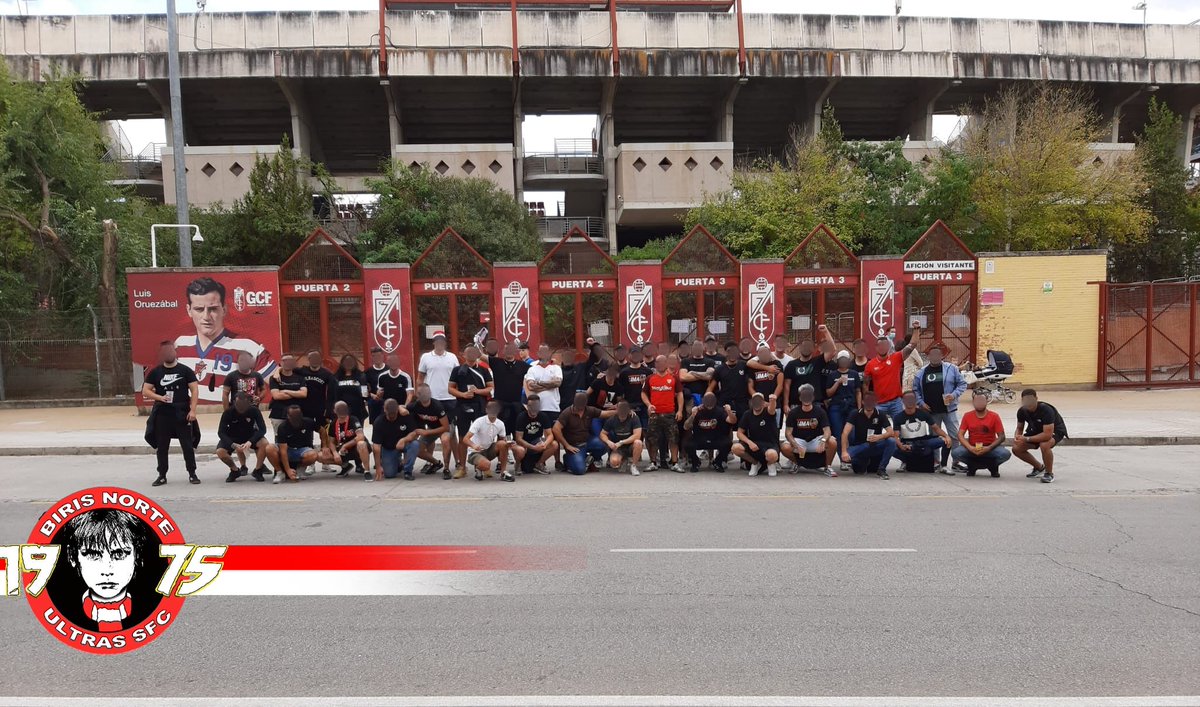 birisoficial's tweet photo. Ahora que, poco a poco vuelve la normalidad a los estadios, no podíamos perder la oportunidad de hacer lo que más nos gusta y disfrutar del primer viaje de la temporada:

Granada CF — Sevilla FC (3/10/2021). https://t.co/vBmc64XzdN