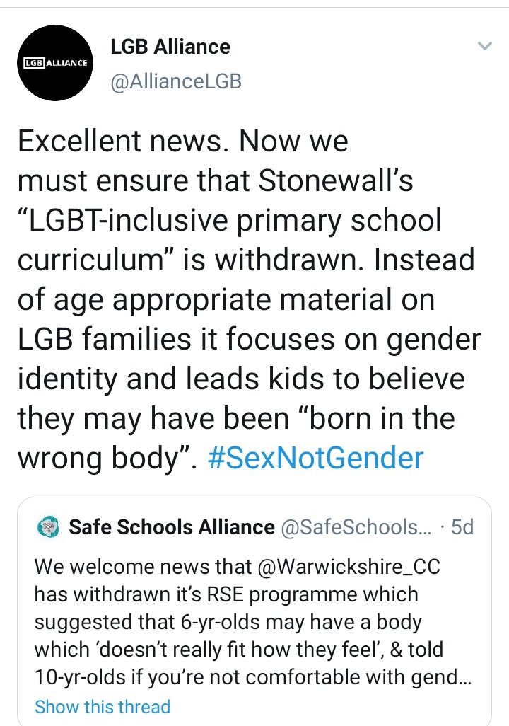 mimmymum's tweet photo. Do you know what LGB Alliance stands for?…
#CPC21 #StandAgainstTransphobia https://t.co/r7Bl3ZuAYX