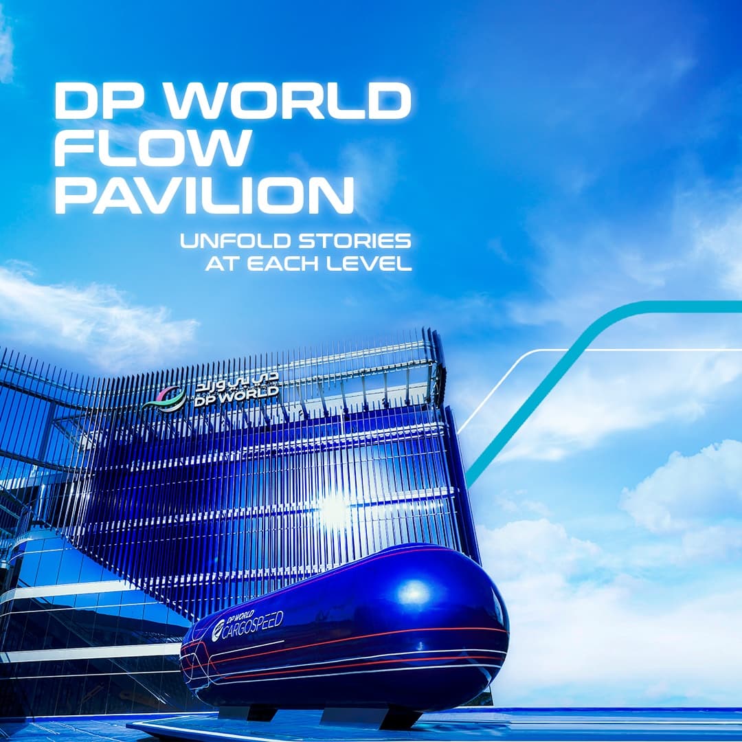 DPWorldUAE's tweet photo. Flow into Expo and discover the DP World Pavilion during @expo2020dubai. Immerse yourself in a unique experience of #OurWorld. #Sustainability, #Opportunity, #Mobility & #Connectivity, each level unfolds a story.
#DPWorldAtExpo #PowerofFlow https://t.co/PscpiCGIXN