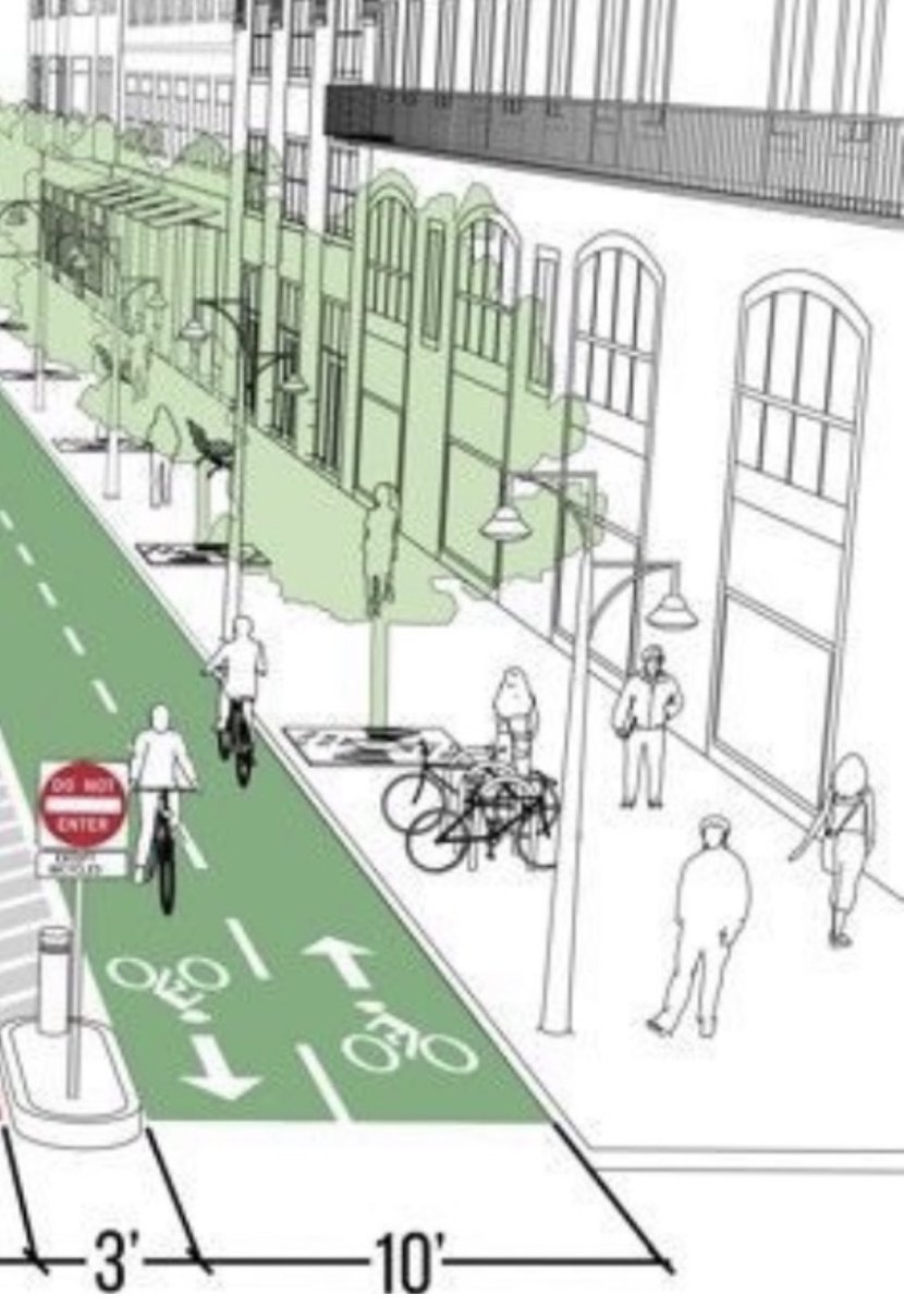 chrisronayne's tweet photo. In city planning the path citizens take and their transportation choices are the best guide for how we should build our streets. The use of #LakeAve by cyclists and joggers during temporary lane closure is the case for #CompleteandGreenStreet @ #LakeAvenue @nwneighborhoods https://t.co/bpAhdAtMs7