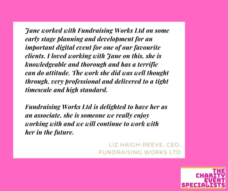 Yoo-hoo! @janeadlington has capacity to take on some new events consultancy work this month. 🍁🍂

So if you're looking at how to maximise your events income, whether that be tweaking your existing events or doing a total reset, Tweet us and let's chat!

#strategy #consultancy