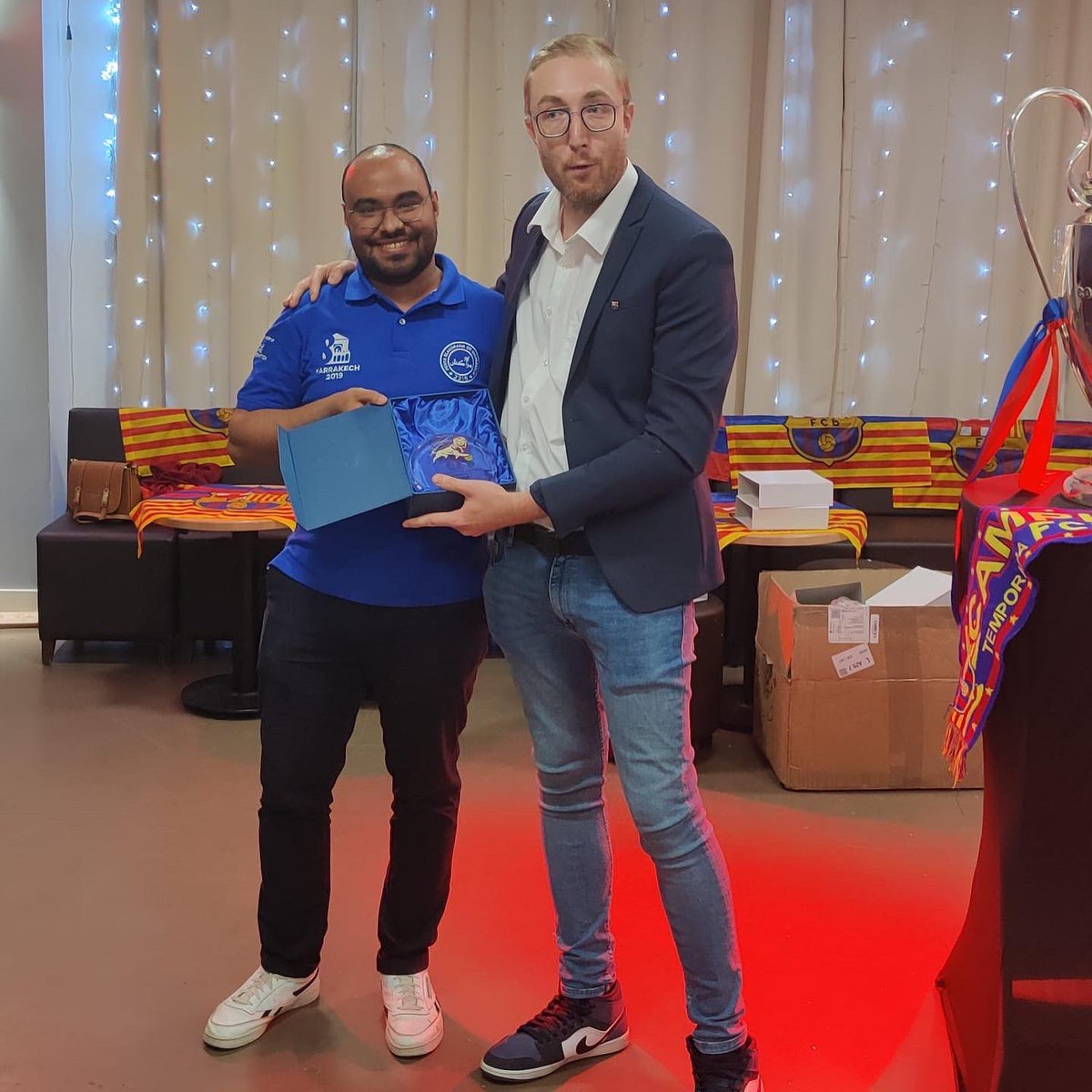 PenyaBGM's tweet photo. 9ème édition du congrès des #Penyes francophones organisé par nos amis de la @PenyaLyon 🇫🇷 #ForçaBarça #BarçaPenyes 🔵🔴 https://t.co/SMskPKJMb4
