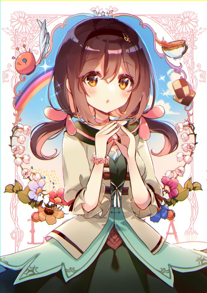 「雑貨屋の女の子ロレアちゃん🌈 」|kirero🦇☀️のイラスト
