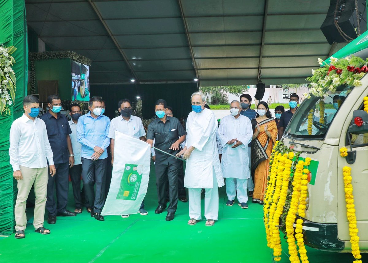 During the visit, CM laid foundation for a mega drinking water supply project worth ₹ 796 Cr. CM also inaugurated 36 development projects worth ₹ 23.42 Cr which include road, bridge, healthcare and sanitation projects.