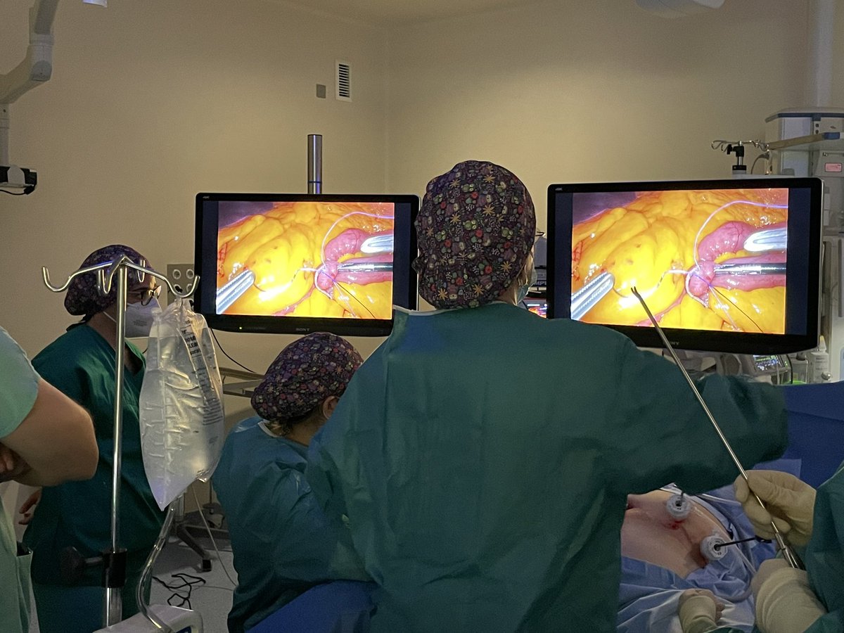 raquelsanchezdr's tweet photo. Felices 🤗de poder recibir en @cirugiavigo a compañer@s cirujan@s para un curso MET Bariatrica de @OlympusMedEMEA ; echábamos de menos poder compartir experiencias con las restricciones de la pandemia 🦠 @BariatricsSo @VVigorita @VenceObesidad @apozo_surgical https://t.co/DRQpH4YdpC