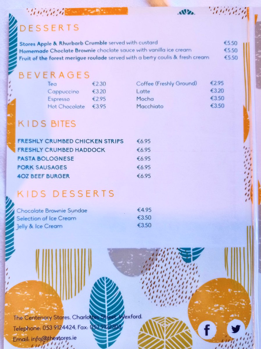 thestoreswex's tweet photo. Our NEW MENU has arrived! ⭐️ 
We’ve kept your Stores favourites but added some new delicious options. Serving food everyday until 6pm.

#newmenu #foodie #wexford https://t.co/Yf2nmUWK3F