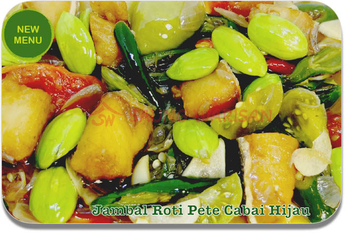 Jambal roti Pete cabai Ijo #saungwarisan #jambal #pete #kuliner