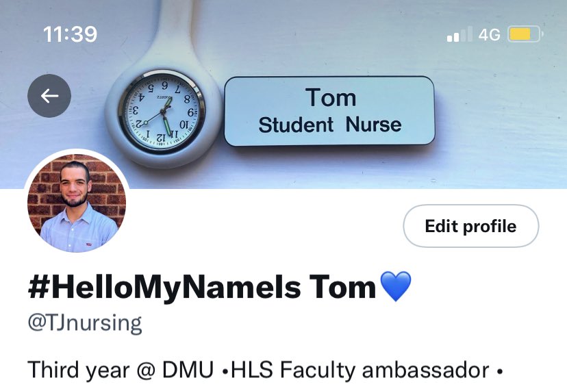 #HelloMyNameIs Tom💙 tweet media