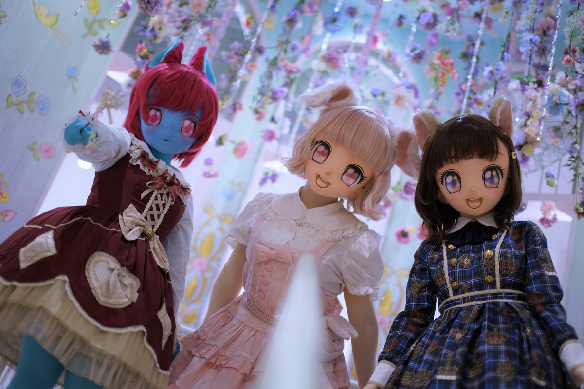 RioKagazaki's tweet photo. #こすぷれピューロ ルイーザさん(@luise61_3) ロレンサさん(@Lorenza_grc) らもちゃん(@mochamin556) https://t.co/QDW3F7JcrI