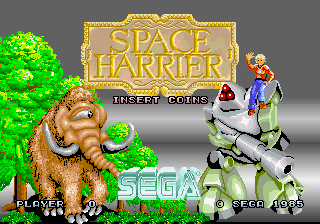 C64Reloaded's tweet photo. My Fave Arcade Games of 1985 - No.1

Space Harrier

One of the (many) things I loved about videogames was how they could transport you to another world, &amp; nothing did that better than Space Harrier. A mindblowing experience in 85, it really did whisk you away to the fantasy zone. https://t.co/17mR180XXo