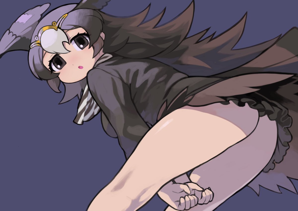 けものフレンズ フォークランドカラカラのふとももが描きたかった絵 けもフレ3 イネ のイラスト