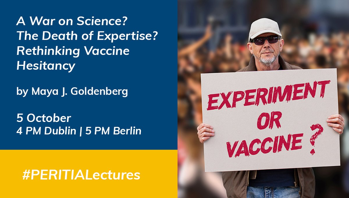 PERITIAnews's tweet image. Tomorrow we will be discussing #VaccineHesitancy with Philosopher of Medicine @goldenbergmaya1.

Join us with your questions! @shanedbergin will be moderating the Q&amp;amp;A session.

Register 👉bit.ly/3AhizFK

#PERITIAlectures #H2020 #Eufunded #scicomm #scienceadvice #vaccines
