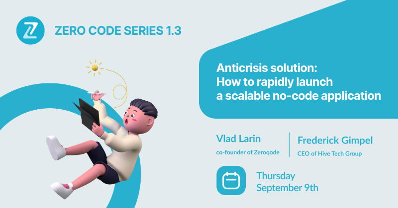 zeroqode's tweet photo. Zero Code Series 1.4 — this week! 🤘

Learn how to translate your business idea into a fast and effective app. Our guest is Petter Amlie @AmlieSolutions, the author of “The Ultimate Guide to Bubble Performance”.
The event is FREE, but with limited spots. Sign up ASAP.