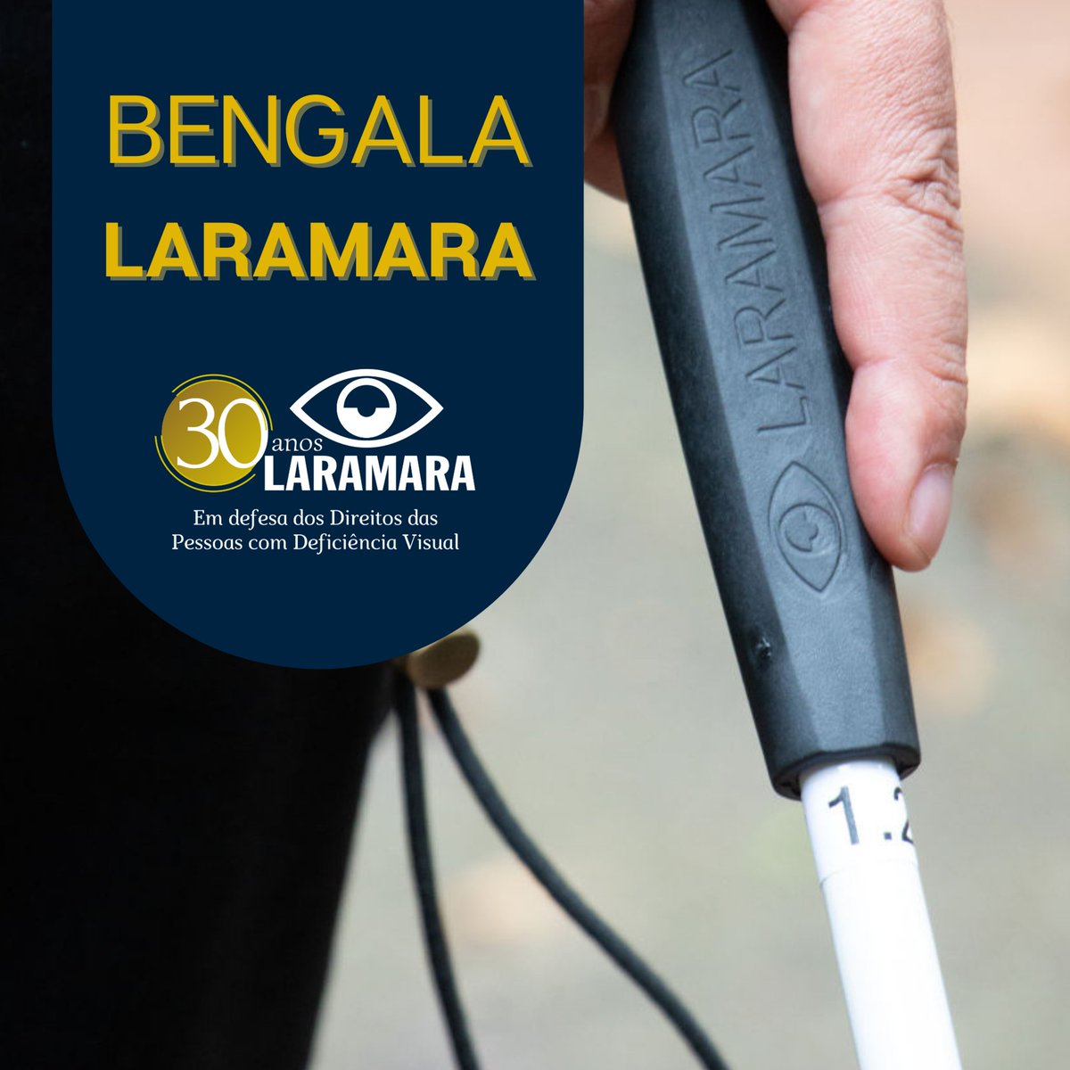 Na nossa loja do Laratec você pode adquirir sua bengala Laramara e acessórios para a sua manutenção, basta acessar: laratec.org.br ou entre em contato pelo WhatsApp (11) 3660-6458

#Laramara #bengalalaramara #acessibilidade