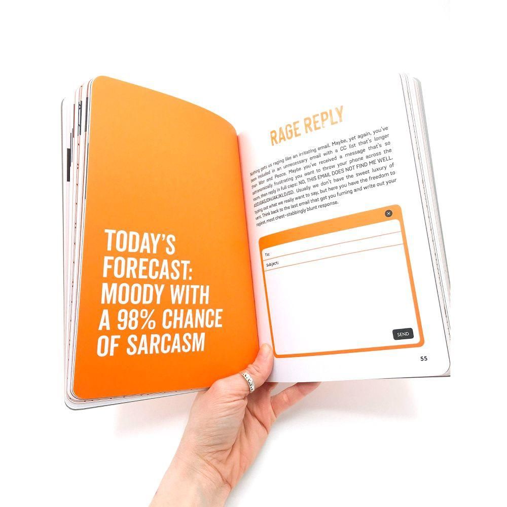You can’t be #zen all the time. Embrace your inner #rage and take it out on some harmless paper with this #stress-busting Rage #Journal! Find all our #books and #journals online at the link or in-store on our Book Table! 📚 buff.ly/3CZ8Ip0