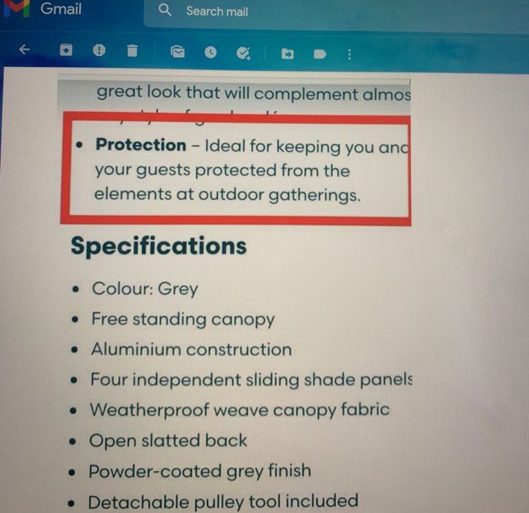 johnny_moutav's tweet photo. @RobertDyas Your customer service has blatantly denied my right to return something that is not part of your exclusions list. The item has incorrectly been advertised/described and now your customer service team won’t let me return it because I have tried it. @TheoPaphitis https://t.co/UhE5S2UY6e